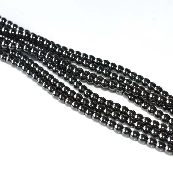 Multiple strands of Hematite Beads for Jewelry Making, perfect for beadwork