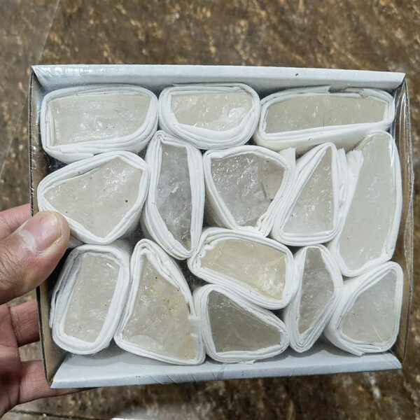 rock crystal raw crystal set