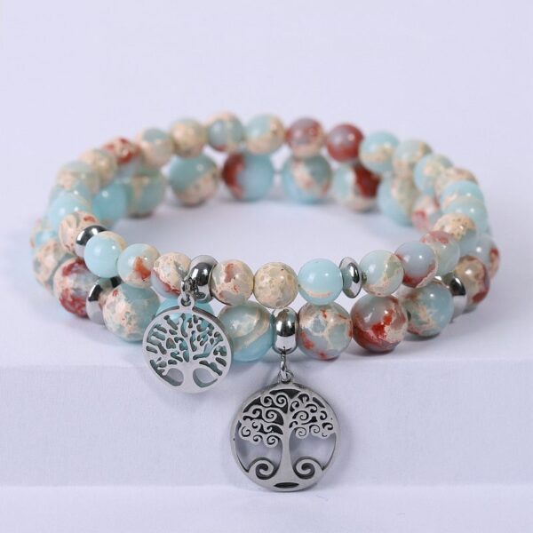 tree of life bead bracelet detal-2