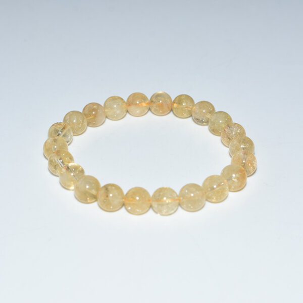 8mm Citrine Stone Bracelet