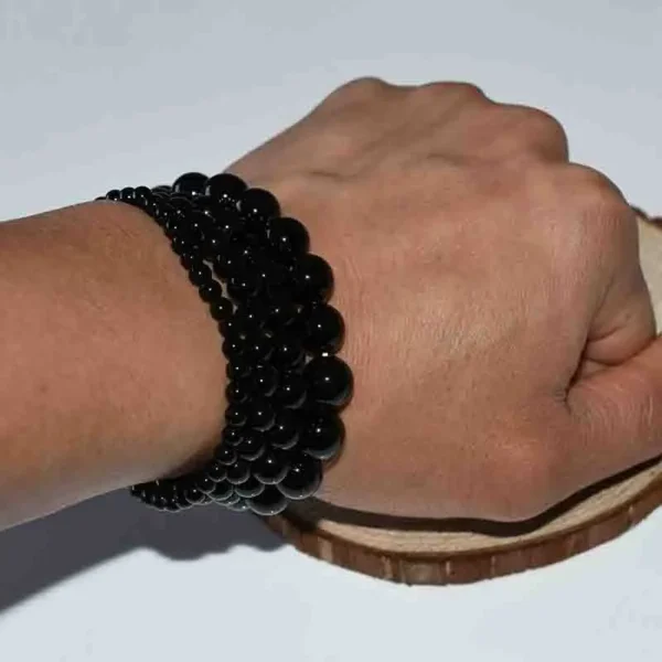 womens black onyx bracelet