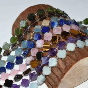 African Turquoise Four Leaf Clover Bead – Stone of Growth and Transformation
