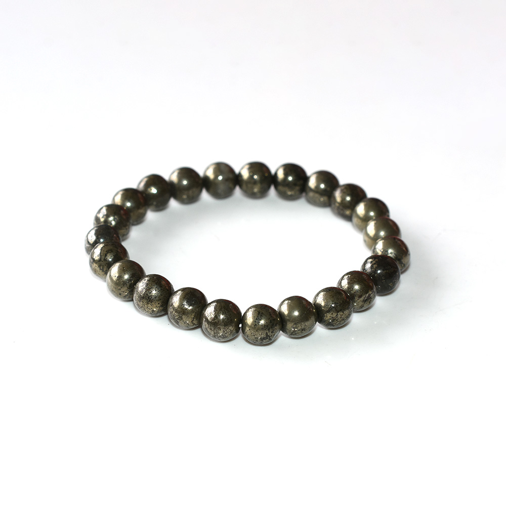 pyrite stone bracelet