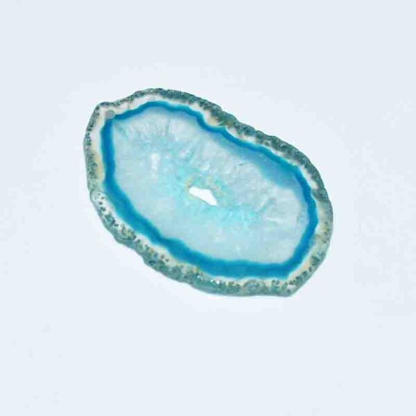 blue agate slice