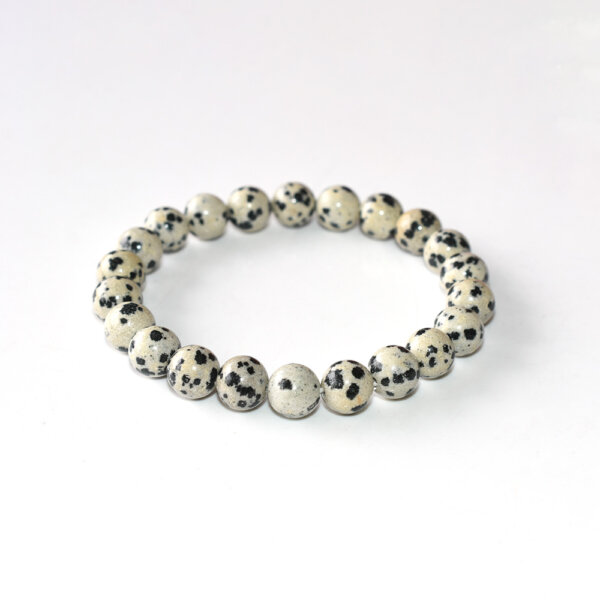 dalmatian stone bracelet