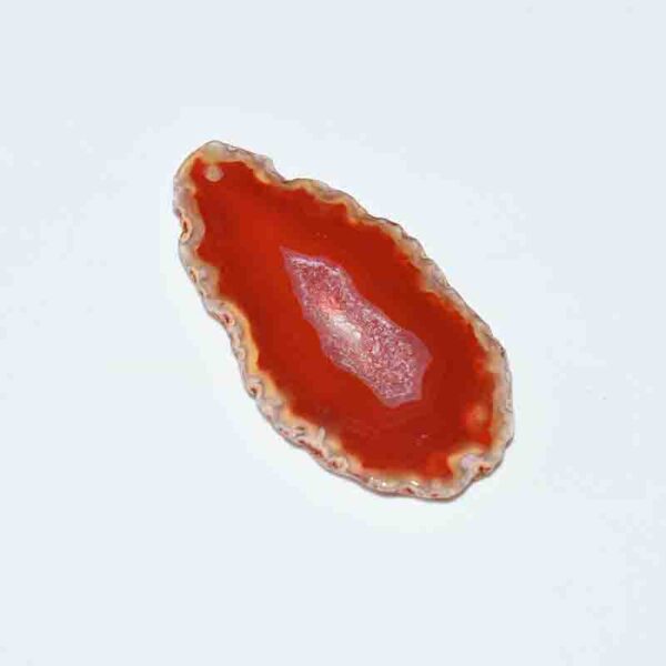 red agate slice