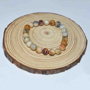 Crazy Lace Agate Bracelet