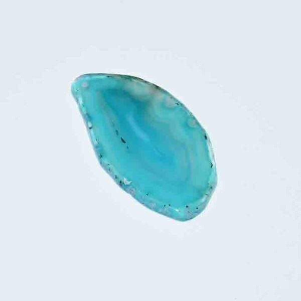 blue agate slice