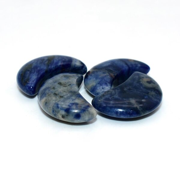 Blue Sodalite Moon Crystals – Deep Blue Communication Stones