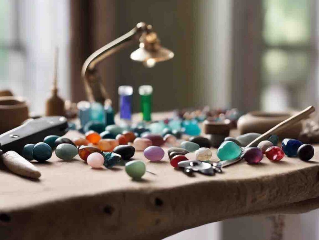 gemstone bead crafting