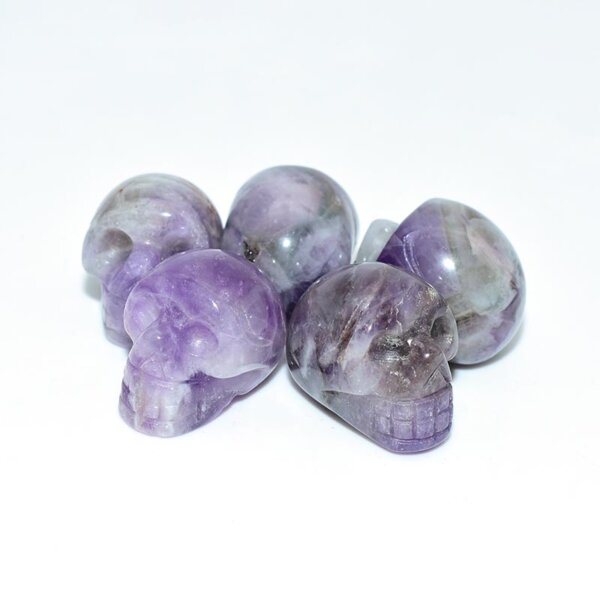 Amethyst Skull Crystals – Intuition, Wisdom, and Spiritual Focus