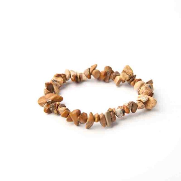 picture jasper chip bracelet