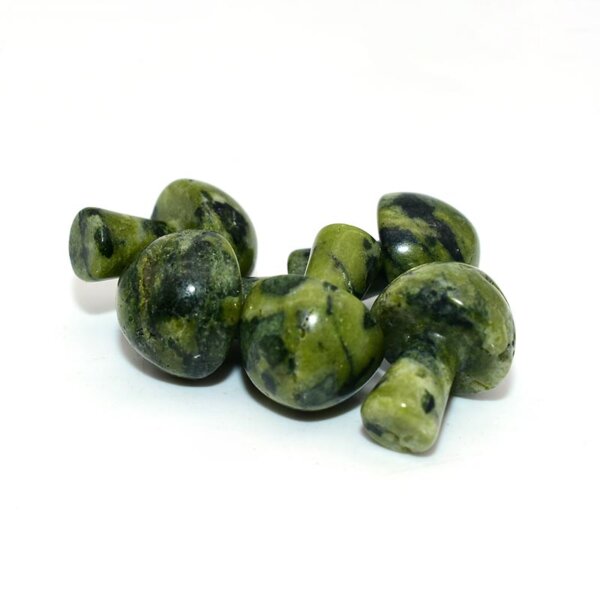 frog stone crystal mushroom