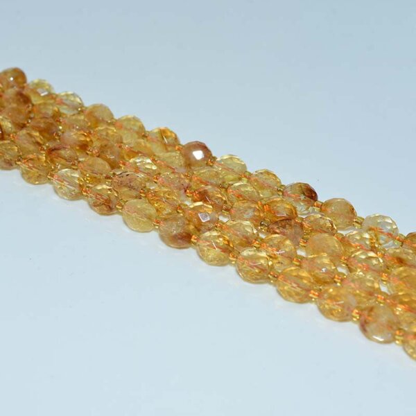 citrine rice beads