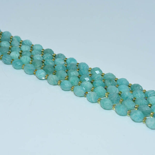 amazonite rice beads