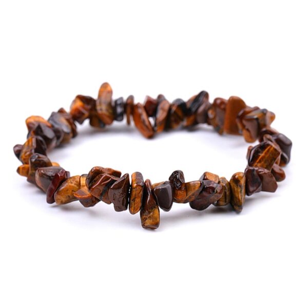 tiger eye chip bracelet