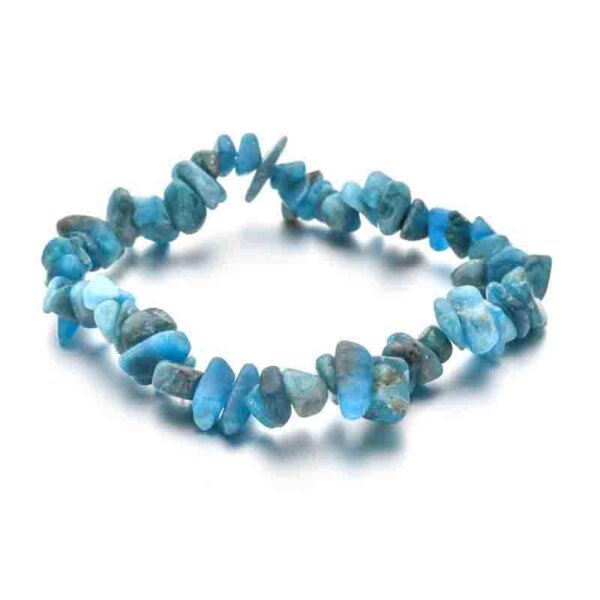 apatite chip bracelet