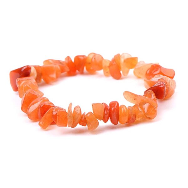 red aventurine chip bracelet