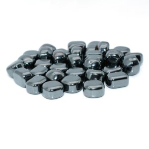 Bulk polished Tumbled Hematite stones – ideal for healing and meditation
