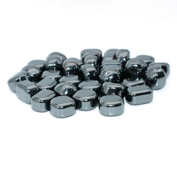 Bulk polished Tumbled Hematite stones – ideal for healing and meditation
