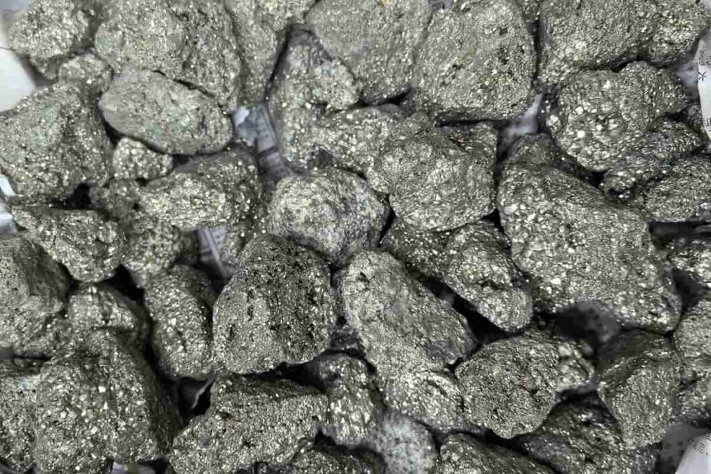 Natural pyrite rough stone specimen—Pyrite Stone Benefits for décor, energy symbolism, and collection.