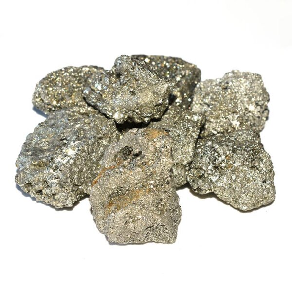 Raw Pyrite Cluster – natural golden crystal, available in 2-3cm, 3-5cm, 5-7cm
