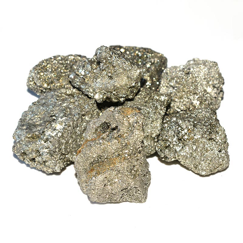 Raw Pyrite Cluster – natural golden crystal, available in 2-3cm, 3-5cm, 5-7cm