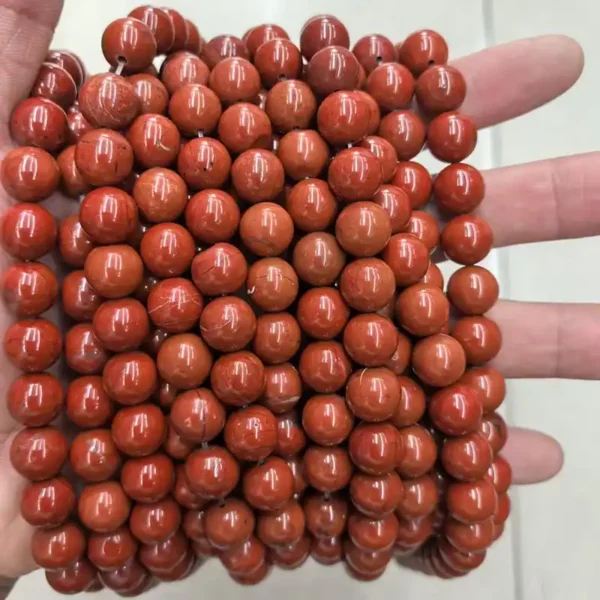 Mix tone Red Jasper Stone Beads with natural patterns, authentic gemstone beads for crafting and healing jewelry