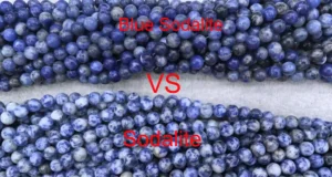 Blue Sodalite Beads VS Sodalite Beads