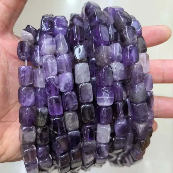 Amethsyt Strand Beads