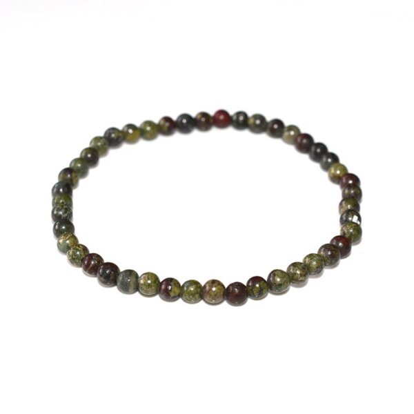 Dragon Blood Jasper Bracelet 4mm delicate beads gemstone bracelet