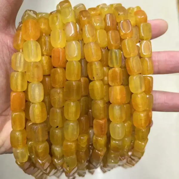 Yellow Agate Beads