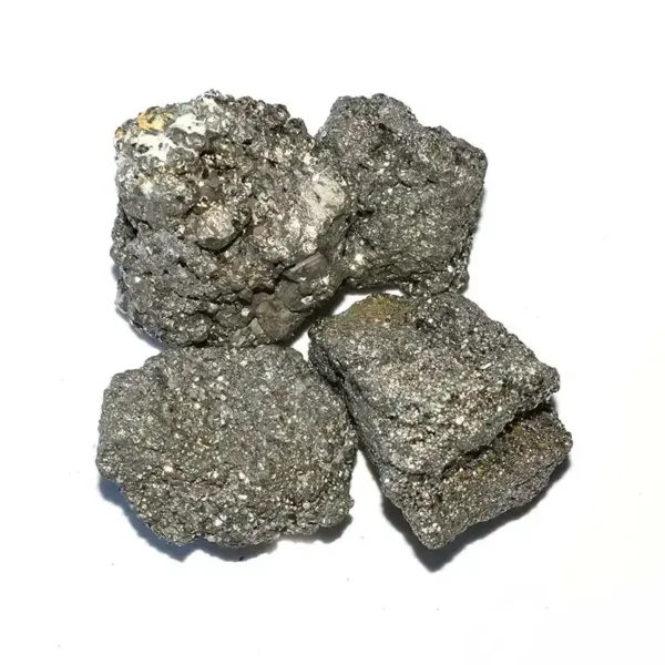 Raw pyrite stone cluster, natural cubic formation, shiny pyrite raw crystal