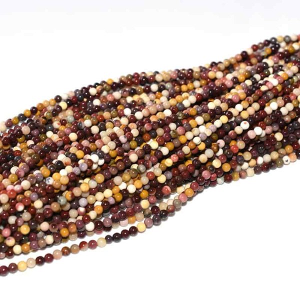 Mookaite Jasper 3mm Beads Wholesale Price