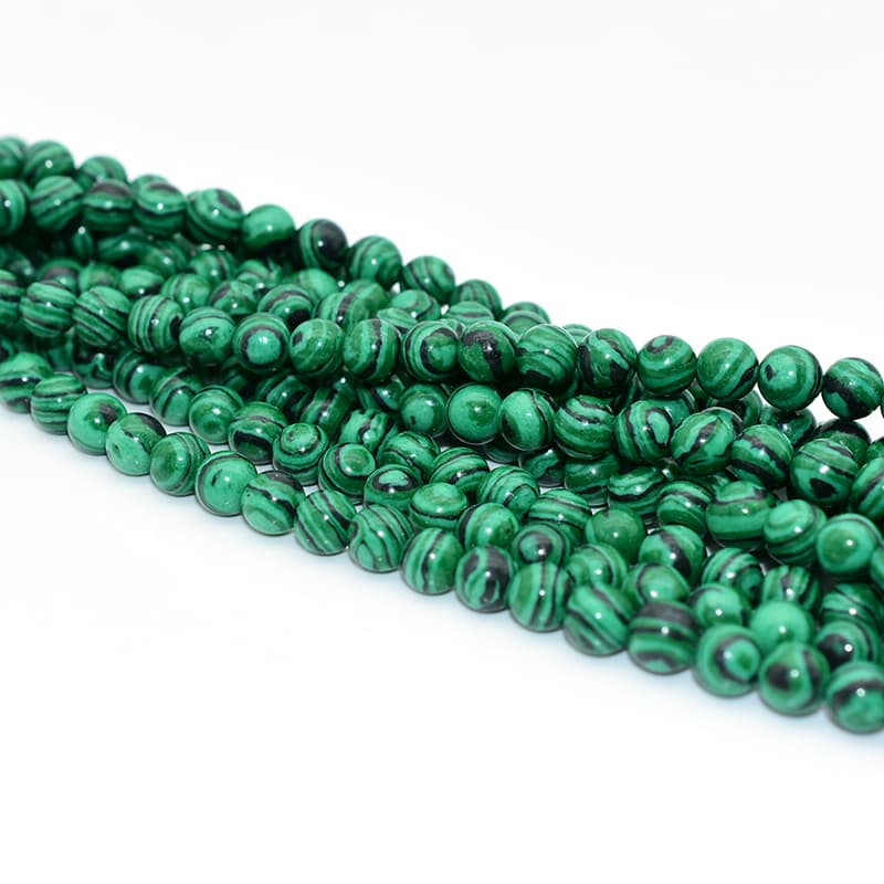 Wholesale Fake Malachite Beads strands for jewelry making and bulk orders