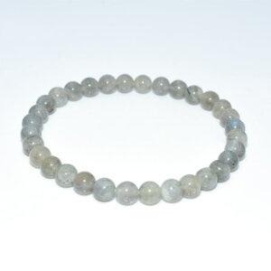 6mm Labradorite Bracelet – polished natural labradorite beads bulk bracelet