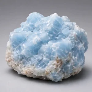 Blue calcite rough stone—Blue Calcite Benefits for décor, meditation, and retail display