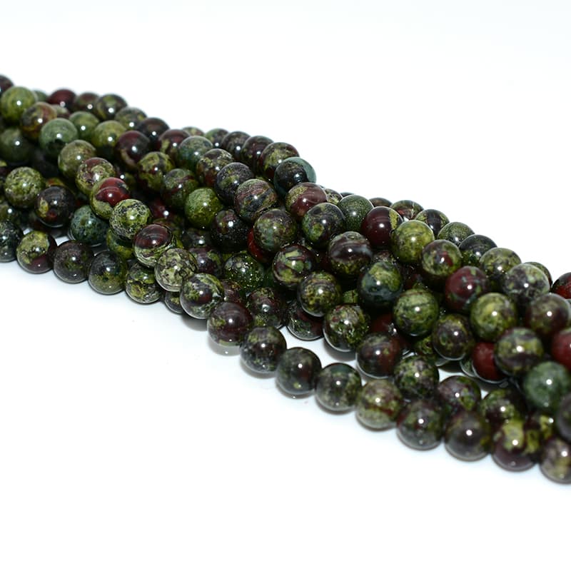 Dragon Blood Jasper Beads 8mm strands for wholesale jewelry making